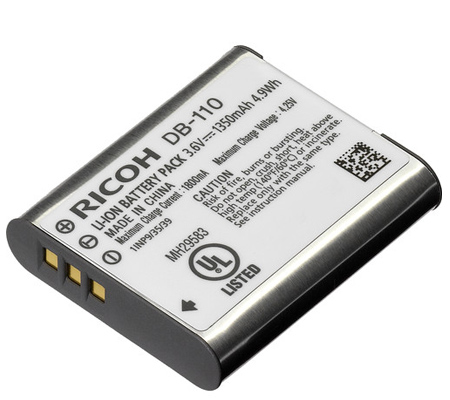 Ricoh DB-110 Rechargeable Lithium-Ion Battery for Ricoh GR III
