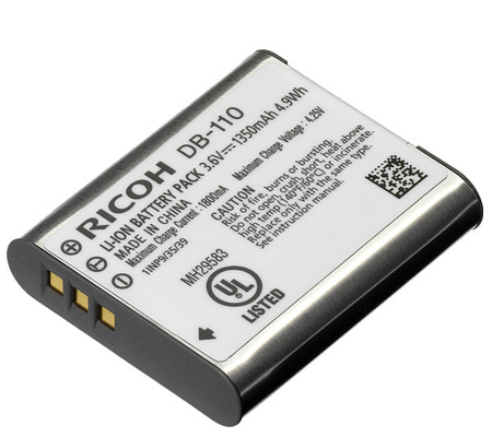 Ricoh DB-110 Rechargeable Battery for Ricoh GR III/ GR IIIx/ GR III HDF/ GR IIIx HDF