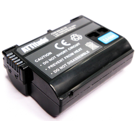 ATTitude Nikon EN-EL15 Battery For Nikon V1/D7000Series/D500/D600Series/D750/D800Series