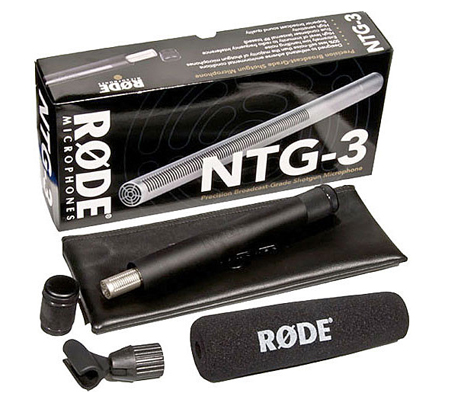 Rode NTG3 Precisi RF Bias Condenser Shotgun Microphone