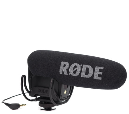 Rode VideoMic Pro with Rycote Lyre Suspension Mount