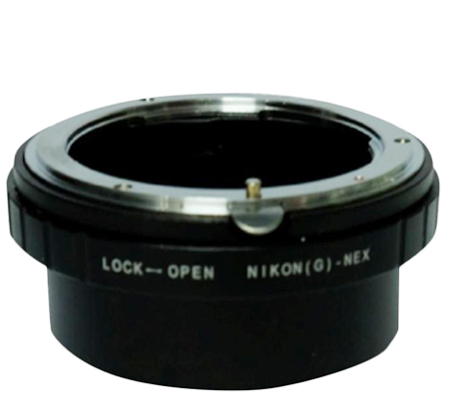 3rd Brand Adapter Nikon G Lens to Sony NEX Camera
