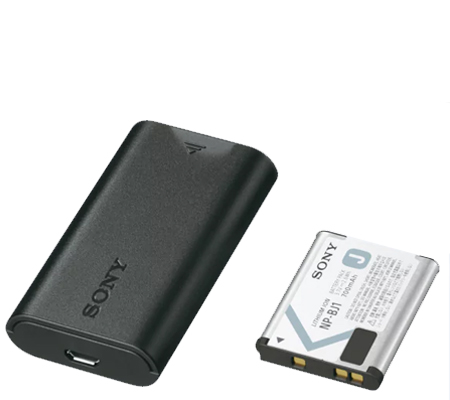 Sony Travel DC Charger + Sony Battery NP-BJ1 (ACC-TRDCJ) for Sony RX0 Camera