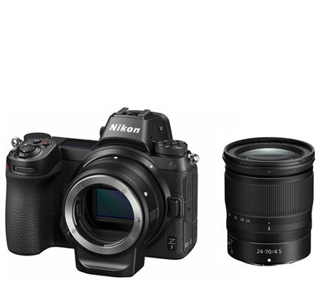 Nikon Z7 Kit 24-70mm f/4 S + FTZ Mount Adapter