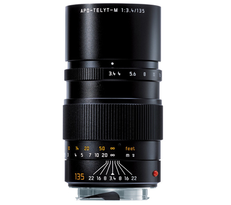 Leica 135mm f/3.4 APO-TELYT Elmar-M Black (11889)