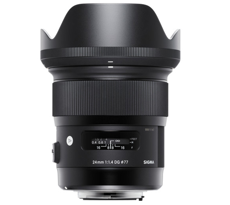 Sigma 24mm f/1.4 DG HSM Art for Canon EF Mount Full Frame