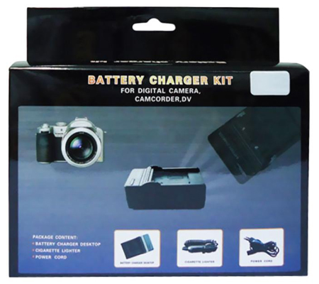 3rd Brand CH-PAN-03 Charger for DMC TZ-1/TZ-2/TZ-3/TZ-4/TZ-5/TZ-11/TZ-15/TZ-50