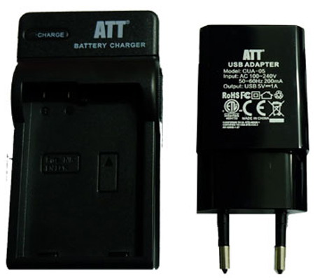 ATTitude DC-SON-13 Charger for RX10 III/ A5000/ A5100/ A6000/ A6300/ A6500/ A7 Series