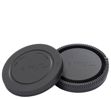 3rd Brand Body Cap and Rear Cap for Sony E Mount Camera