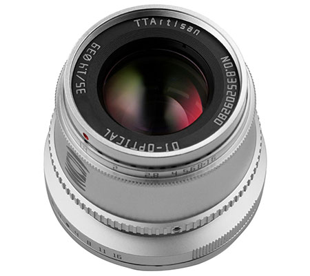 TTArtisan 35mm f/1.4 for Sony E Mount APSC Silver