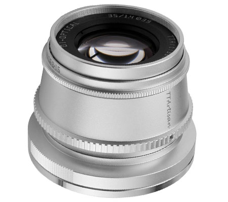 TTArtisan 35mm f/1.4 for Sony E Mount APSC Silver