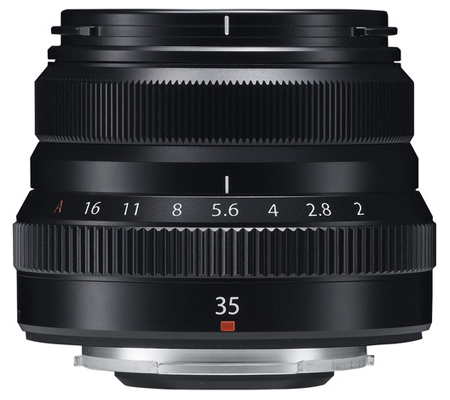 Fujifilm XF35mm f/2 R WR Black