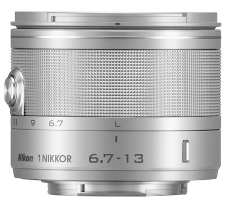 Nikon 1 Nikkor 6.7-13mm f/3.5-5.6 VR Silver.