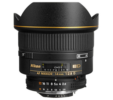 Nikon AF 14mm f/2.8D ED.