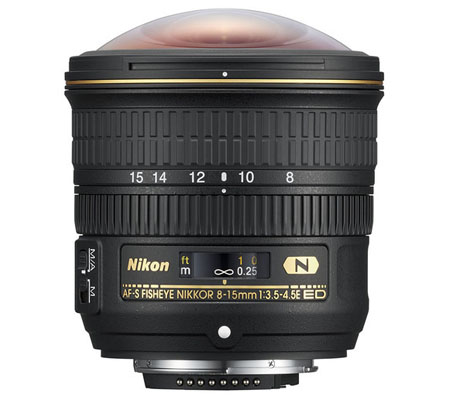 Nikon AF-S Fisheye Nikkor 8-15mm f/3.5-4.5E ED N