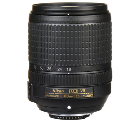 Nikon AF-S 18-140mm f/3.5-5.6G DX ED VR.