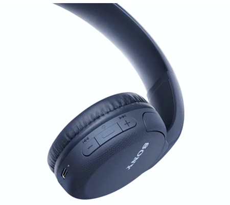 Sony WH-CH510 Wireless On-Ear Headphones (Blue) – Design Info