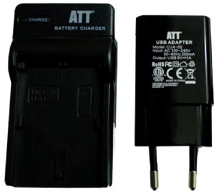 ATTitude DC-CAN-13 Charger for Canon 5DSR/5DIV/5DIII/5DII/6D/7D series/80D/70D/60D