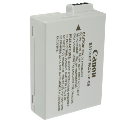 Canon LP-E8 Battery for Canon EOS 700D/600D/650D/550D