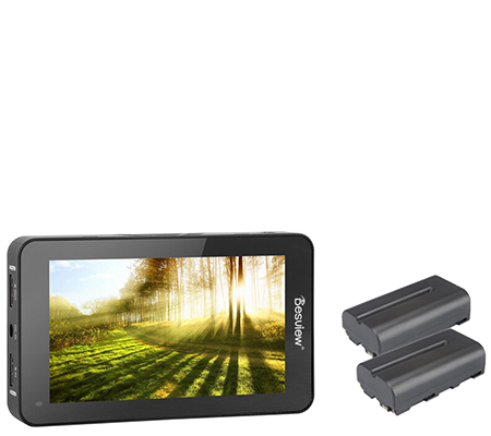 Desview R6 UHB with 2 Batteries 5.5inch Ultra High-Brightness Touch Screen Monitor