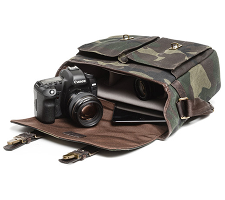 ONA Prince Street Camera Messenger Bag (Camouflage)