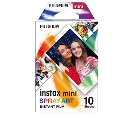 Fujifilm Instax Mini Paper Film Spray Art