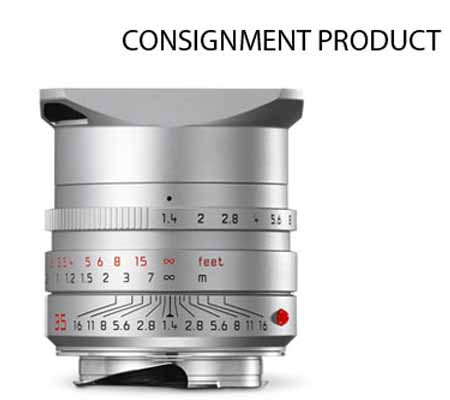 :::USED::: Leica 35mm f/1.4 Summilux-M ASPH Silver (11675) Mint Kode 077 Consignment