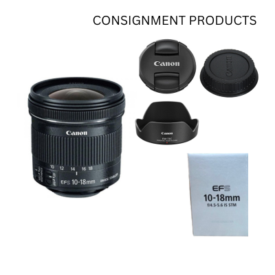 ::: USED ::: Canon EF-S 10-18mm f/4.5-5.6 IS STM (EXCELLENT - 181) CONSIGNMENT