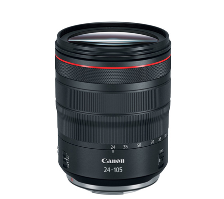 Canon RF 24-105mm f/4L IS USM Lens.