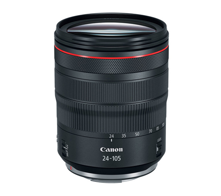 Canon RF 24-105mm f/4L IS USM Lens.