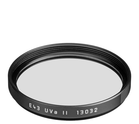 Leica E43 UVa II Filter Black (13032)