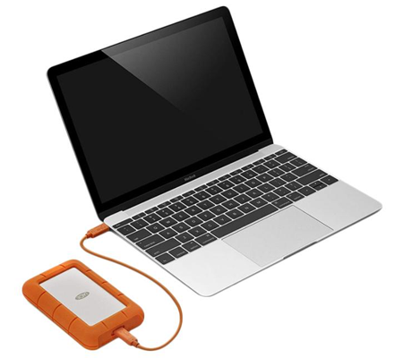 Lacie Rugged USB-C 2TB (STFR2000800)