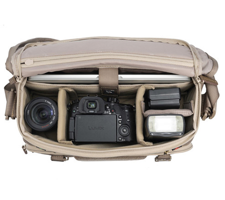 Vanguard Veo Range 36M Medium Messenger Camera Bag Beige Tan