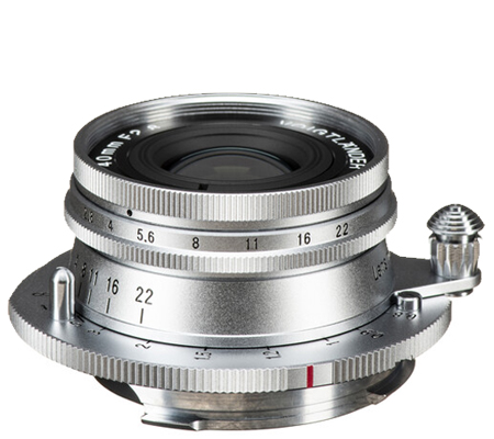 Voigtlander 40mm f/2.8 VM Heliar Aspherical for Leica M Silver