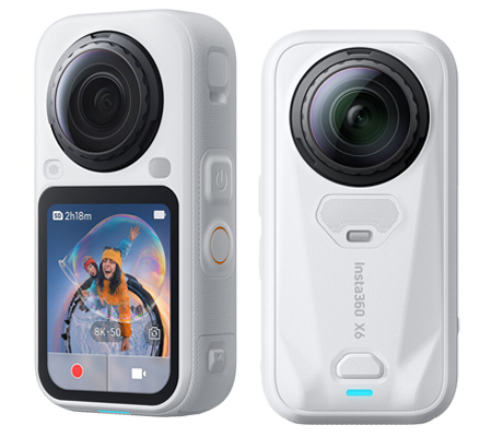 Insta360 X6 360° Action Camera Arctic White