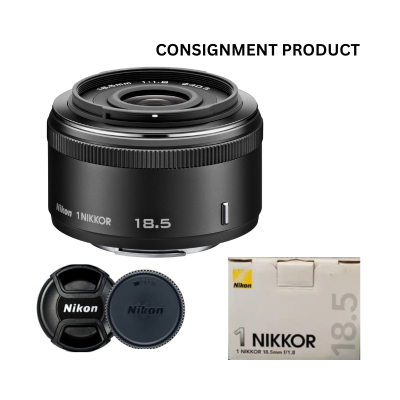 ::: USED ::: NIKON 1 18.5MM F/1.8 LENS (EXCELLENT-887) - CONSIGNMENT