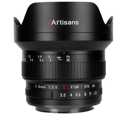 7Artisans 7.5mm f/3.5 Mark II for Nikon F Mount APSC