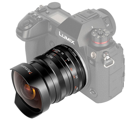 7Artisans 10mm f2.8 Fisheye for Panasonic Leica L Mount Full Frame