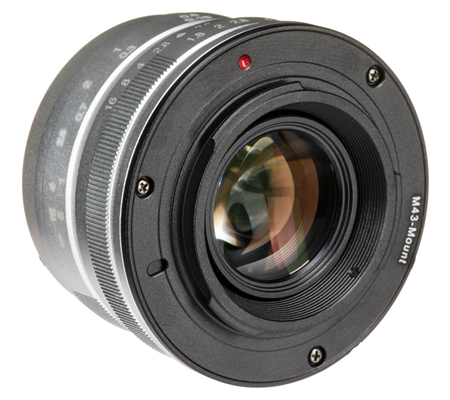 7Artisans 25mm f/1.8 for Micro Four Third Mount Silver