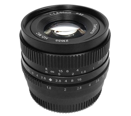 7Artisans 50mm f/1.8 for Micro Four Third Mount Black