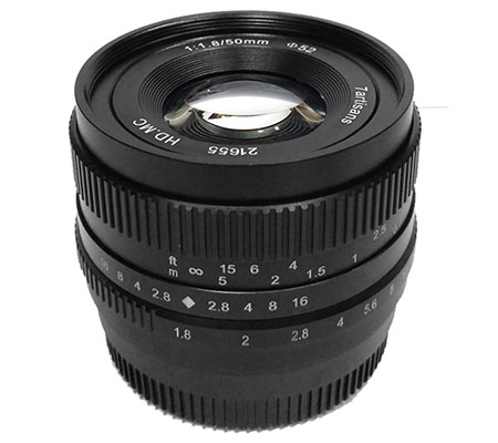 7Artisans 50mm f/1.8 Mark II for Fujifilm X Mount APSC