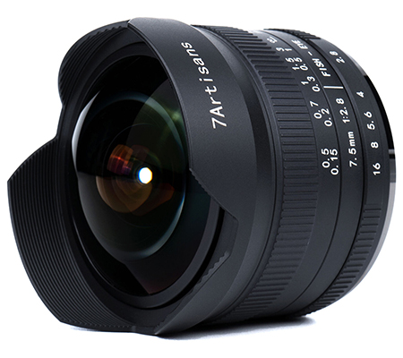 7Artisans 7.5mm f/2.8 Mark II Fisheye Lens for Fujifilm X Mount APSC