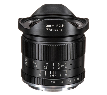 7Artisans 12mm f/2.8 for Sony E Mount APSC