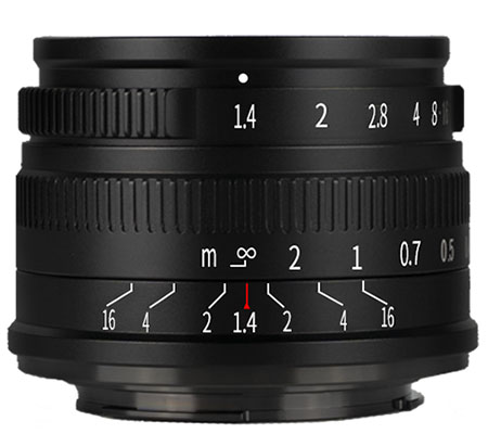 7Artisans 35mm f/1.4 for Canon EF-M Mount APS-C