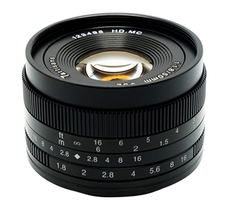 7Artisans 50mm f/1.8 for Micro Four Third Mount Black