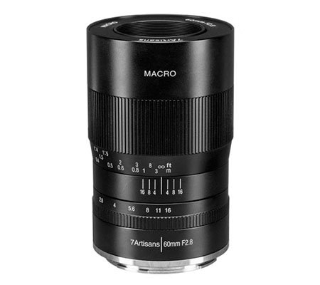 7Artisans 60mm f/2.8 Macro Lens for Nikon Z Mount APSC