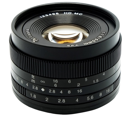 7Artisans 50mm f/1.8 for Canon EF-M Mount APSC