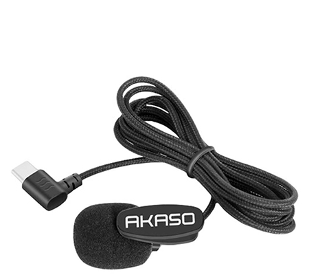 Akaso External Lavalier Microphone USB Type-C for Brave 6/7/8