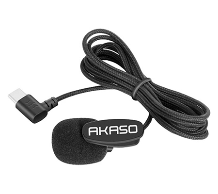 Akaso External Lavalier Microphone USB Type-C for Brave 6/7/8