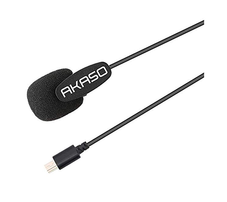 Akaso External Lavalier Microphone Micro USB for Brave Series
